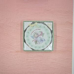 Precious Moments Decorative Holiday Plate 2000